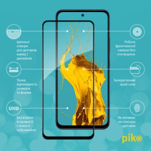 Стекло защитное Piko Full Glue Xiaomi Redmi 12 (1283126573248)
