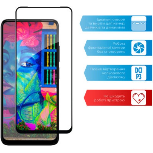 Стекло защитное ACCLAB Full Glue Xiaomi Redmi Note 12S (1283126564987)