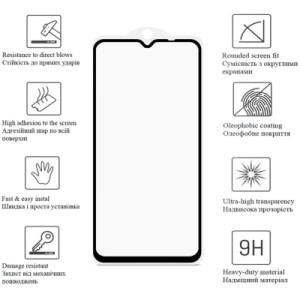 Стекло защитное Drobak Matte Ceramics Anty Spy Samsung Galaxy A34 (676713)
