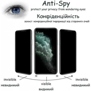 Стекло защитное Drobak Matte Ceramics Anty Spy Samsung Galaxy М14 (676715)