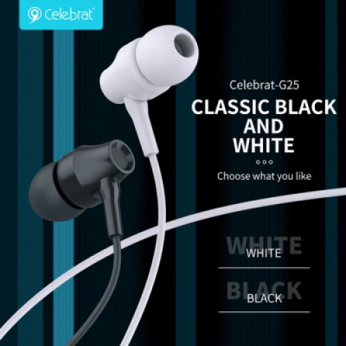 Наушники Celebrat G25 White (1006645)