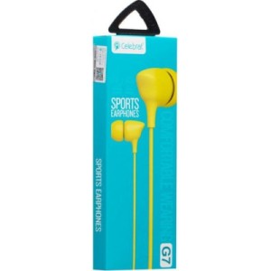Наушники Celebrat G7 Yellow (714455)