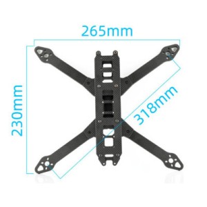 Рама для дрона Hobbyporter 7 дюймів (HP9915.0340)