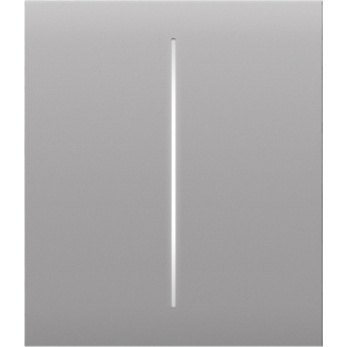 Розумний вимикач Ajax CenterButton 2-gang/Білий (CenterButton 2-gang/Fog)