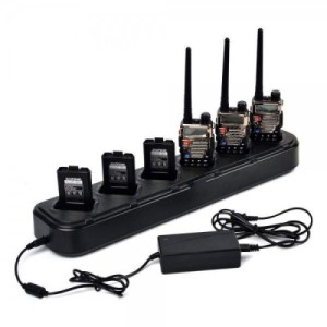 Зарядное устройство Baofeng для 6 раций Baofeng UV-5R (BL-5X6 + 6 АКБ BL-5) (ГРР00000209)