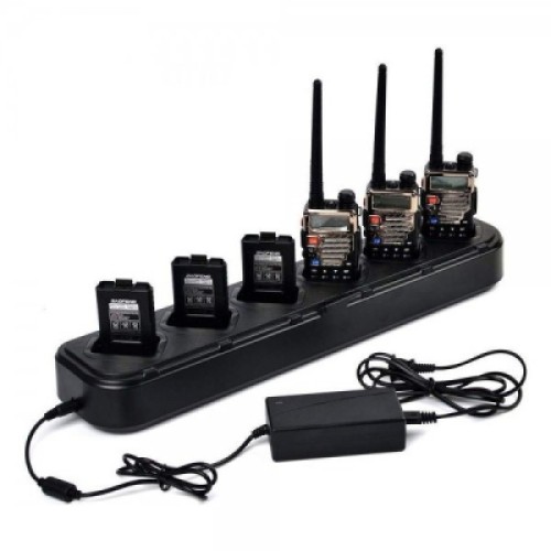 Зарядное устройство Baofeng для 6 раций Baofeng UV-5R (BL-5X6 + 6 АКБ BL-5) (ГРР00000209)