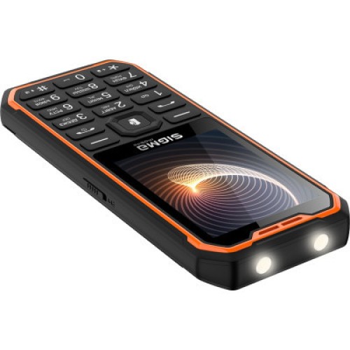 Мобильный телефон Sigma X-style 310 Force Type-C Black Orange (4827798855126)