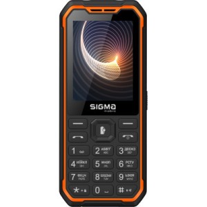 Мобильный телефон Sigma X-style 310 Force Type-C Black Orange (4827798855126)