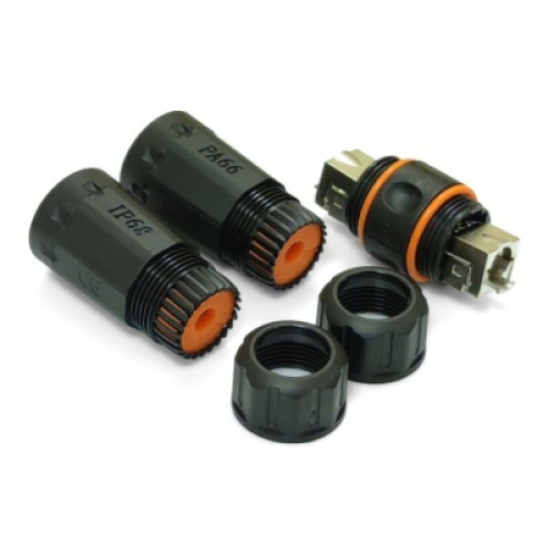 Коннектор RJ45 водонепроницаемый IP68, cat.6A STP Eserver (WT-2611)