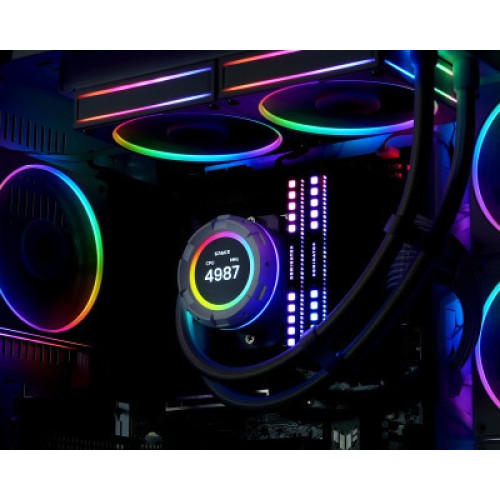 Система жидкостного охлаждения ID-Cooling SL240 WHITE