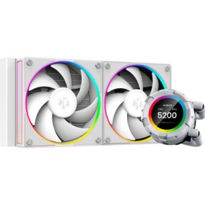 Система жидкостного охлаждения ID-Cooling SL240 WHITE