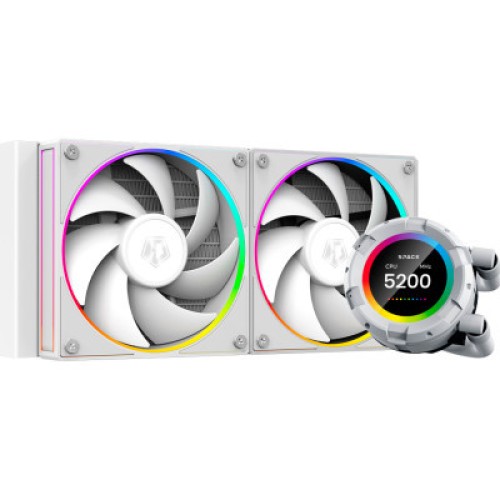 Система жидкостного охлаждения ID-Cooling SL240 WHITE