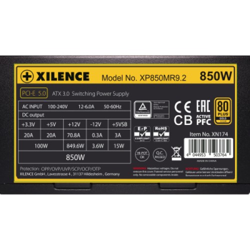 Блок питания Xilence 850W (XP850MR9.2)