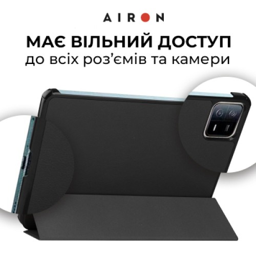 Чехол для планшета AirOn Premium Xiaomi Pad 6/6 Pro 11'' 2023 + Film (4822352781104)