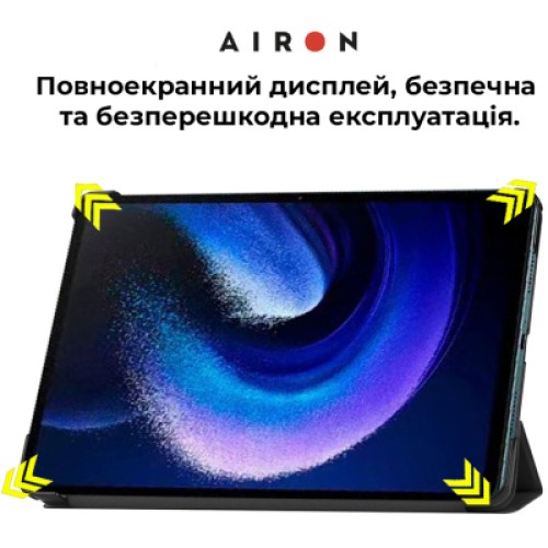 Чехол для планшета AirOn Premium Xiaomi Pad 6/6 Pro 11'' 2023 + Film (4822352781104)