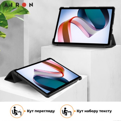 Чехол для планшета AirOn Premium Xiaomi Redmi Pad SE 11" 2023 + Film (4822352781105)