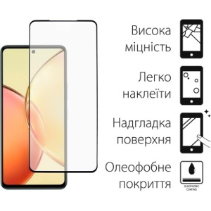 Стекло защитное Dengos Vivo Y36 (black) (TGFG-314)