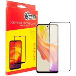 Стекло защитное Dengos Vivo Y78 5G (black) (TGFG-315)