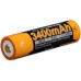 Аккумулятор Fenix 18650 3400 mAh micro usb зарядка (ARB-L18-3400U)