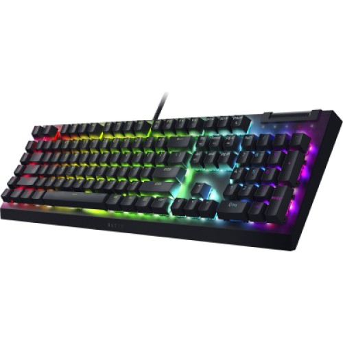 Клавиатура Razer BlackWidow V4 X Green Switch USB RU Black (RZ03-04700800-R3R1)