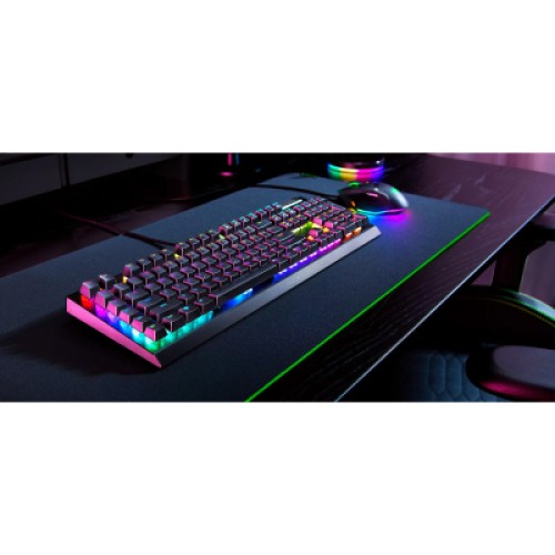 Клавиатура Razer BlackWidow V4 X Green Switch USB RU Black (RZ03-04700800-R3R1)