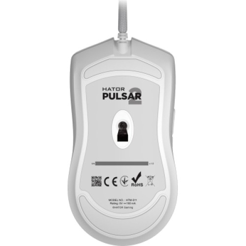 Мышка Hator Pulsar 2 USB White (HTM-511)