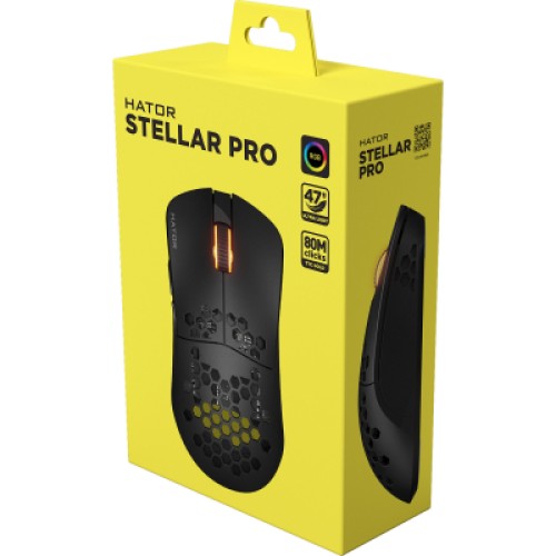 Мышка Hator Stellar PRO USB Black (HTM-540)