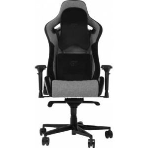Кресло игровое GT Racer X-0724 Fabric Gray/Black Suede