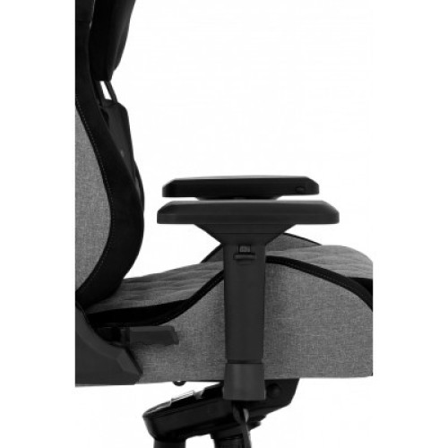 Кресло игровое GT Racer X-0724 Fabric Gray/Black Suede