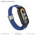 Ремешок для фитнес браслета Armorstandart Braided Solo Loop для Xiaomi Mi Band 8 Blue (ARM69926)
