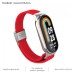 Ремешок для фитнес браслета Armorstandart Braided Solo Loop для Xiaomi Mi Band 8 Red (ARM69927)