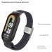 Ремешок для фитнес браслета Armorstandart Braided Solo Loop для Xiaomi Mi Band 7/6/5/4 Charcoal (ARM69904)