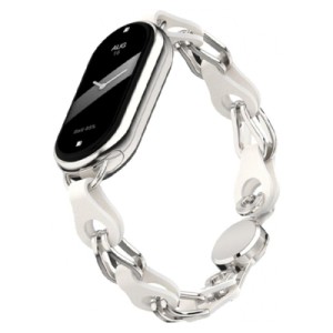 Ремінець до фітнес браслета Armorstandart Chain Wristband для Xiaomi Mi Band 8 Silver (ARM69922)