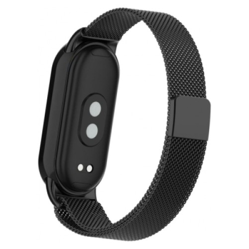 Ремешок для фитнес браслета Armorstandart Milanese Magnetic Band для Xiaomi Mi Band 8 Black (ARM69916)