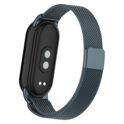 Ремешок для фитнес браслета Armorstandart Milanese Magnetic Band для Xiaomi Mi Band 8 Titanium Grey (ARM69918)