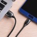 Дата кабель USB 2.0 AM to Type-C 1.0m BX19 Benefit 3A Black BOROFONE (BX19CB)