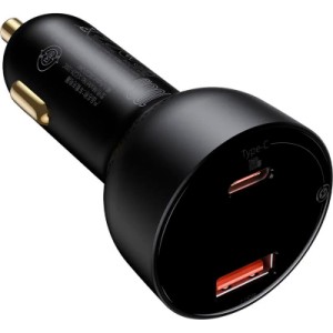 Зарядное устройство Baseus Superme Digital Display PPS USB-A/Type-C Black (CCZX-01)