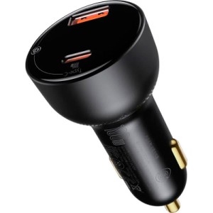 Зарядное устройство Baseus Superme Digital Display PPS USB-A/Type-C Black (CCZX-01)