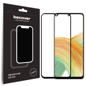 Стекло защитное BeCover ZTE Blade A33Plus Black (710173)