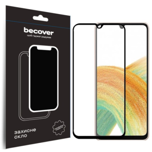 Стекло защитное BeCover ZTE Blade A33Plus Black (710173)