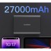 Батарея универсальная Choetech 27000mAh, PD/3.0/100W, USB-C*2/100+100W, USB-A*2/QC3.0/22.5W (B635-BK)