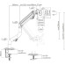 Кронштейн Brateck LDT71-C012N