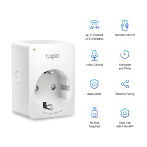 Розумна розетка TP-Link Tapo P100 (2-pack) (Tapo P100(2-pack))