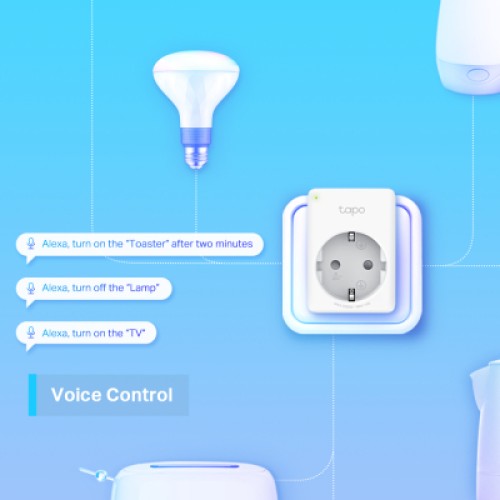 Умная розетка TP-Link Tapo P100 (2-pack) (Tapo P100(2-pack))