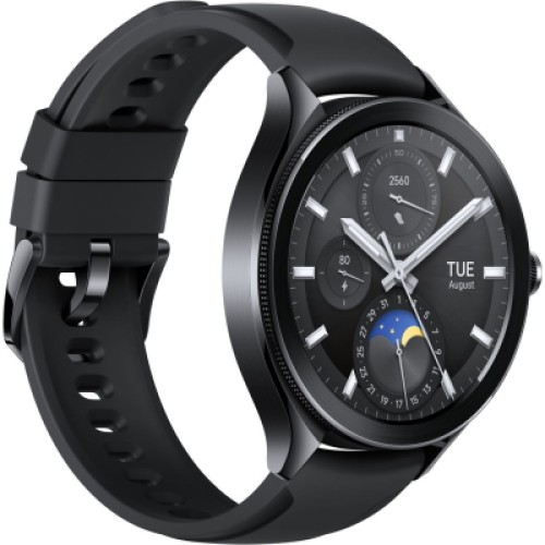Смарт-часы Xiaomi Watch 2 Pro Bluetooth Black Case with Black Fluororubber Str (1006732)