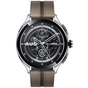 Смарт-годинник Xiaomi Watch 2 Pro Bluetooth Silver Case with Brown Leather Strap (1006733)