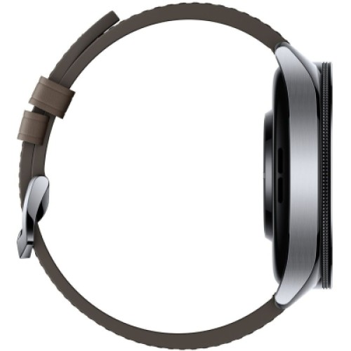 Смарт-часы Xiaomi Watch 2 Pro Bluetooth Silver Case with Brown Leather Strap (1006733)