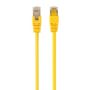 Патч-корд 0.25м FTP cat.6 CCA yellow Cablexpert (PP6-0.25M/Y)