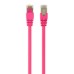 Патч-корд 0.25м FTP cat.6 CCA pink Cablexpert (PP6-0.25M/RO)