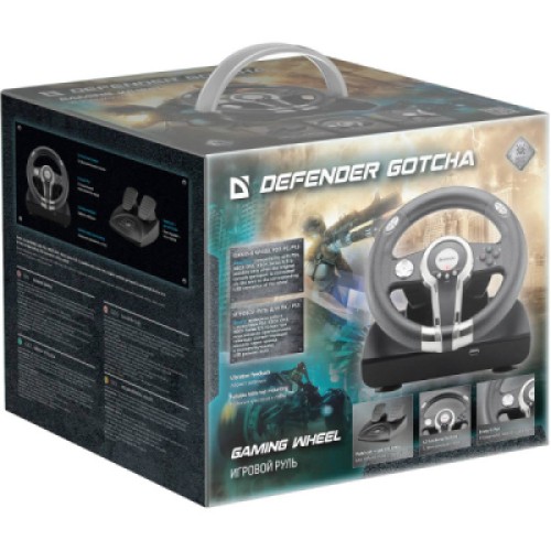 Руль Defender Gotcha PC/PS3/PS4 (64398)